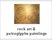 rock art & petroglyphs paintings